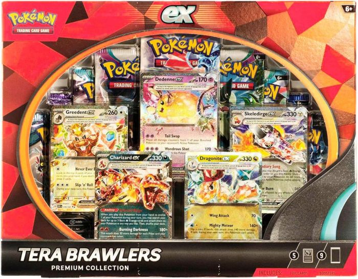 Колекційна карткова гра Pokemon: Tera Brawlers - Premium Collection