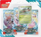 Колекційна карткова гра Pokemon: Scarlet & Violet - Journey Together - 3 Pack Blister