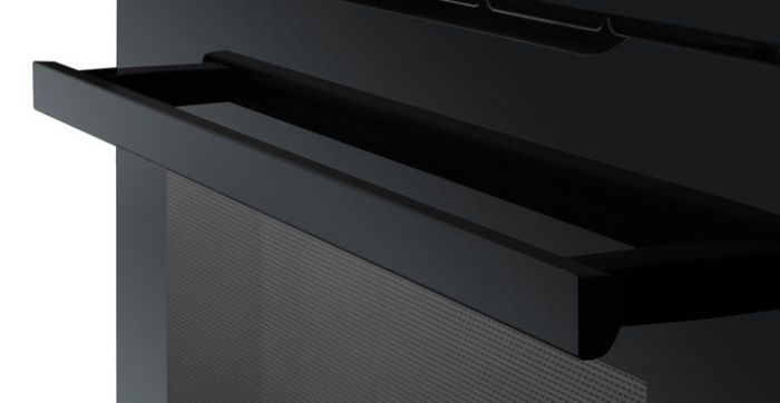 Духова шафа Hansa електрична, 77л, A, дисплей, конвекція, чорний