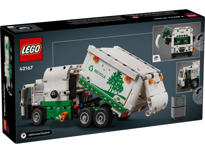 Конструктор LEGO Technic Сміттєвоз Mack® LR Electric
