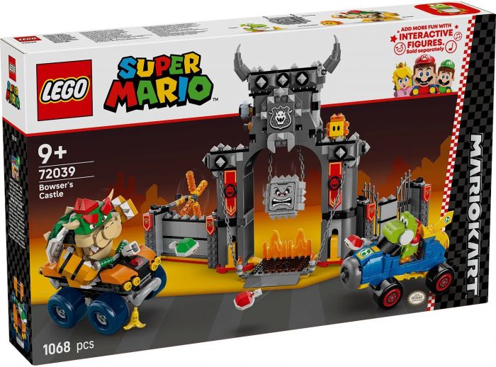 Конструктор LEGO Super Mario Mario Kart – Bowser та його замок