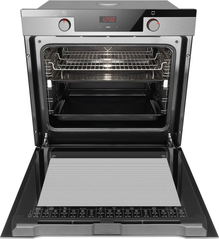 Духова шафа Hansa електрична, 77л, A, дисплей, конвекція, нерж