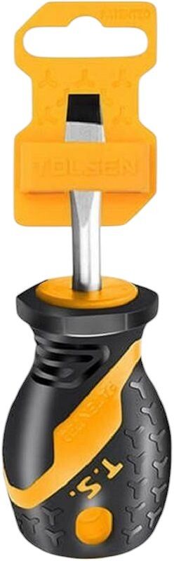 Викрутка Tolsen Ерго плоска, SL6.5x38мм, сталь CrV