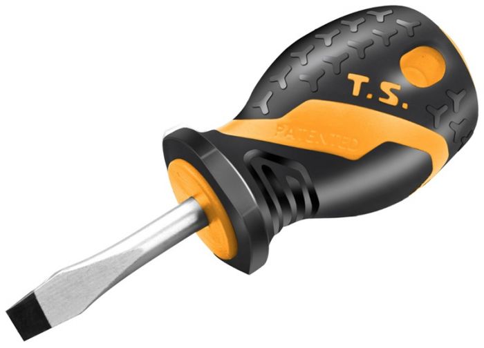 Викрутка Tolsen Ерго плоска, SL6.5x38мм, сталь CrV