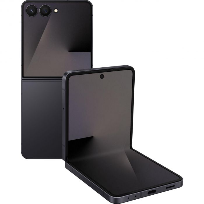 Смартфон Samsung Galaxy Flip 7 5G (F766) 6.9"/4.1"12/256ГБ, 1SIM, 4300мА•год, чорний глибокий