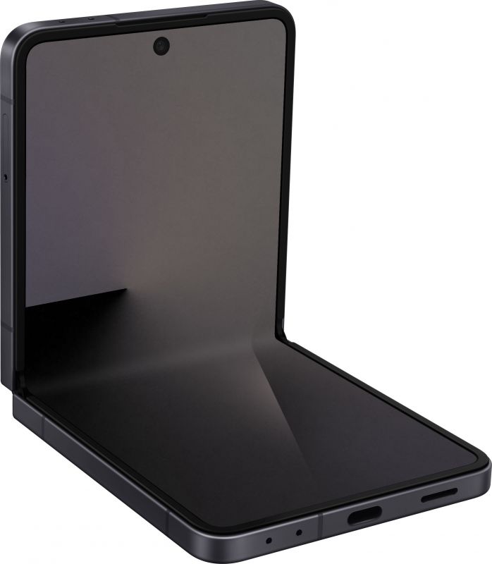 Смартфон Samsung Galaxy Flip 7 5G (F766) 6.9"/4.1"12/256ГБ, 1SIM, 4300мА•год, чорний глибокий