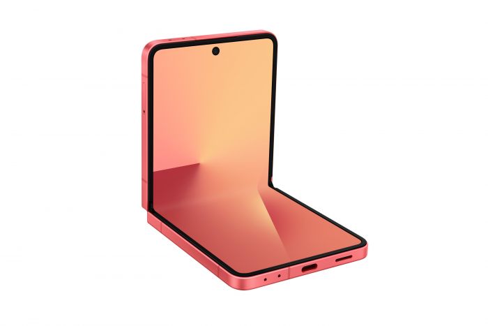 Смартфон Samsung Galaxy Flip 7 5G (F766) 6.9"/4.1"12/512ГБ, 1SIM, 4300мА•год, червоний корал