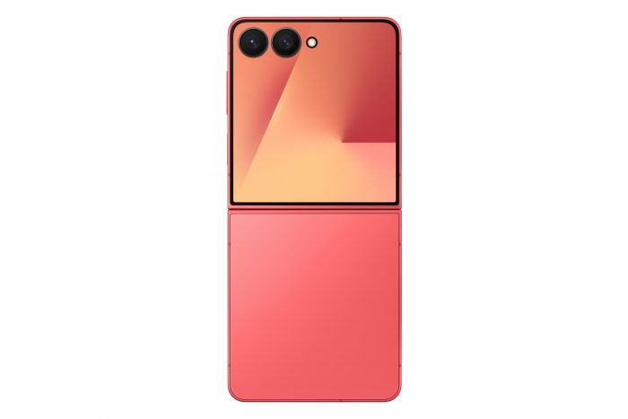 Смартфон Samsung Galaxy Flip 7 5G (F766) 6.9"/4.1"12/512ГБ, 1SIM, 4300мА•год, червоний корал