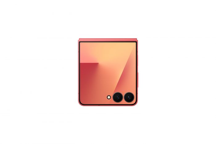 Смартфон Samsung Galaxy Flip 7 5G (F766) 6.9"/4.1"12/512ГБ, 1SIM, 4300мА•год, червоний корал