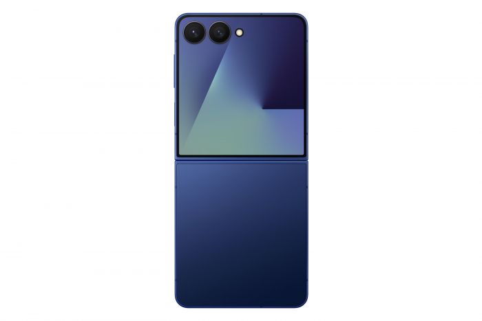 Смартфон Samsung Galaxy Flip 7 5G (F766) 6.9"/4.1"12/512ГБ, 1SIM, 4300мА•год, блакитний сріблястий