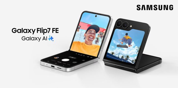 Смартфон Samsung Galaxy Flip 7 FE 5G (F761) 6.7"/3.4" 8/256ГБ, 1SIM, 4000мА•год, чорний