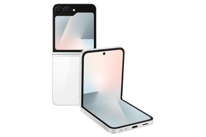 Смартфон Samsung Galaxy Flip 7 FE 5G (F761) 6.7"/3.4" 8/256ГБ, 1SIM, 4000мА•год, білий