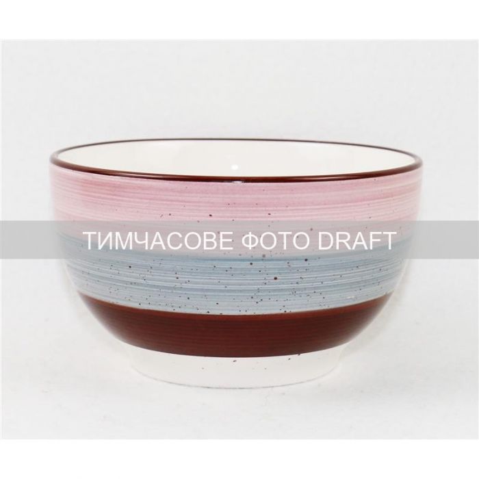 Салатник Ardesto Salerno, 700мл, 14см, кераміка, багатокольоровий