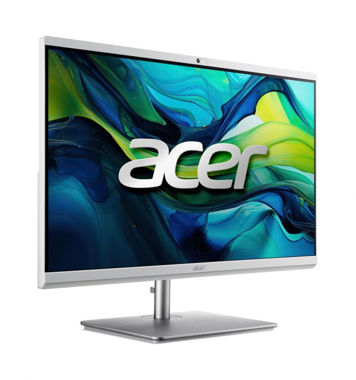 Комп'ютер персональний моноблок Acer Aspire C27-195ES 27" FHD Intel U7-155U, 32GB, F1TB, UMA, WiFi, кл+м, 3р, без ОС, сірий