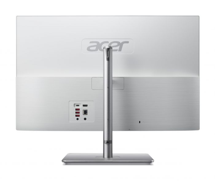 Комп'ютер персональний моноблок Acer Aspire C27-195ES 27" FHD Intel U7-155U, 32GB, F1TB, UMA, WiFi, кл+м, 3р, без ОС, сірий