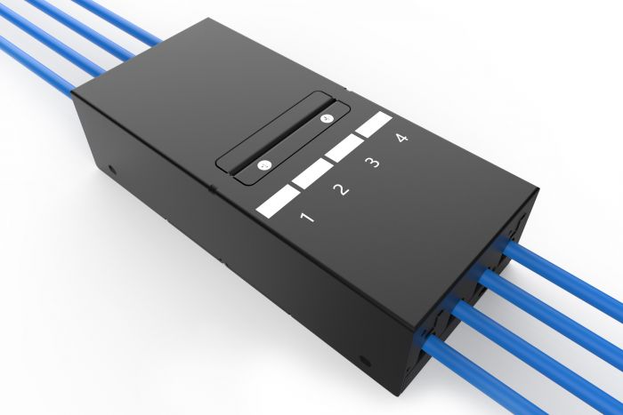 З'єднувальна коробка DIGITUS 4 порти Keystone