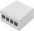 Патч-панель DIGITUS STP, настільна, 4 порти, модульна