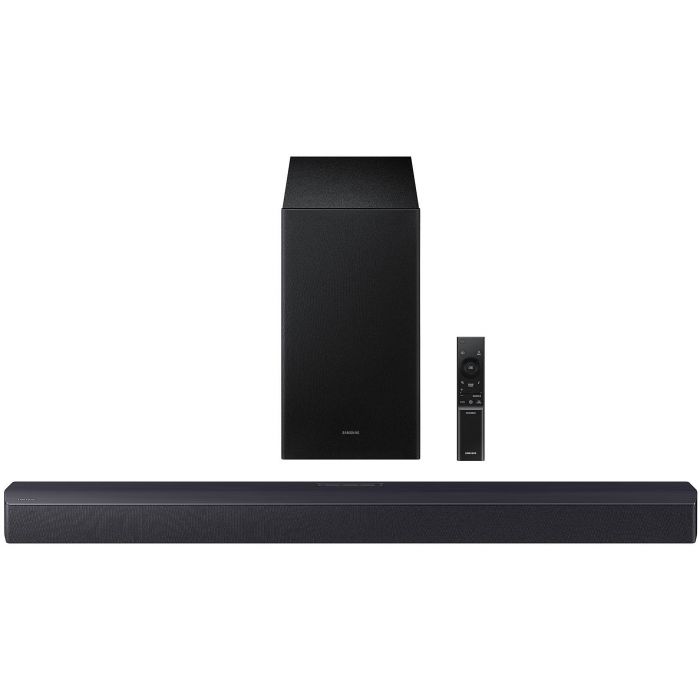 Саундбар Samsung HW-B450F 300Вт, 2.1, BT, USB, HDMI-ARC, саб, DTS Dolby 2ch, чорний
