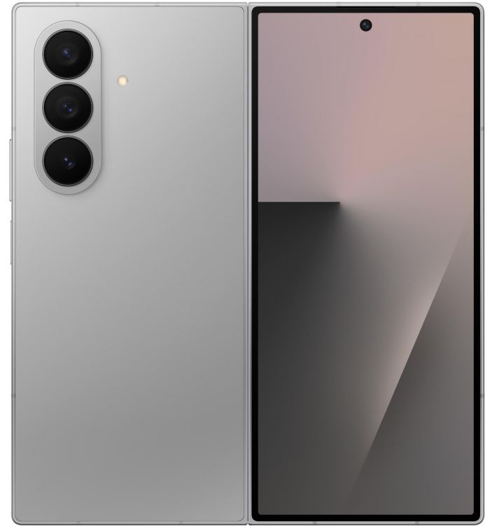 Смартфон Samsung Galaxy Fold 7 5G (F966) 8"/6.5" 12/256ГБ, 2SIM, 4400мА•год, сріблястий сірий Смартфон Samsung Galaxy Fold 7 5G (F966) 8"/6.5" 12/256ГБ, 2SIM, 4400мА•год, сріблястий сірий