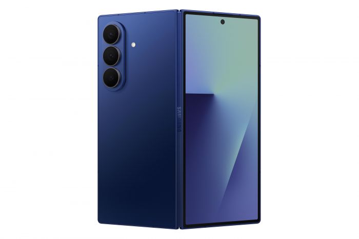 Смартфон Samsung Galaxy Fold 7 5G (F966) 8"/6.5" 12/256ГБ, 2SIM, 4400мА•год, блакитний сріблястий Смартфон Samsung Galaxy Fold 7 5G (F966) 8"/6.5" 12/256ГБ, 2SIM, 4400мА•год, блакитний сріблястий