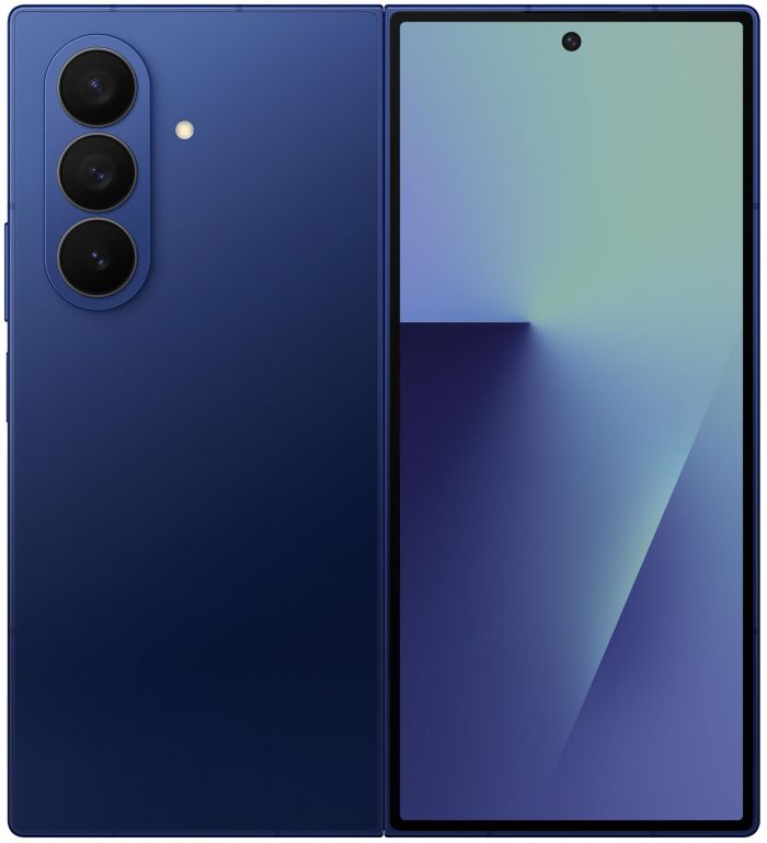 Смартфон Samsung Galaxy Fold 7 5G (F966) 8"/6.5" 12/256ГБ, 2SIM, 4400мА•год, блакитний сріблястий Смартфон Samsung Galaxy Fold 7 5G (F966) 8"/6.5" 12/256ГБ, 2SIM, 4400мА•год, блакитний сріблястий