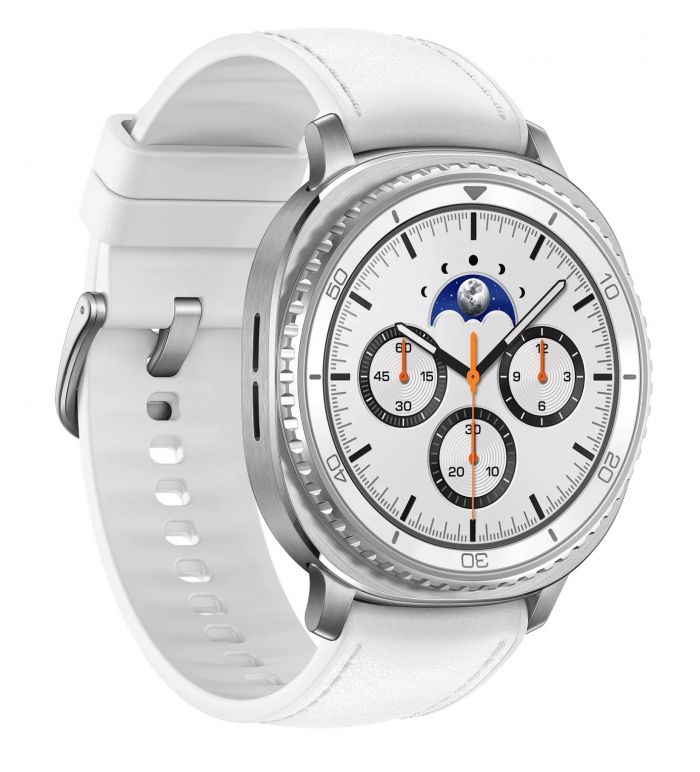 Смарт-годинник Samsung Galaxy Watch 8 Classic 47мм (L500) 1.34", 438x438, sAMOLED, BT 5.3, NFC, 2/64ГБ, білий Смарт-годинник Samsung Galaxy Watch 8 Classic 47мм (L500) 1.34", 438x438, sAMOLED, BT 5.3, NFC, 2/64ГБ, білий
