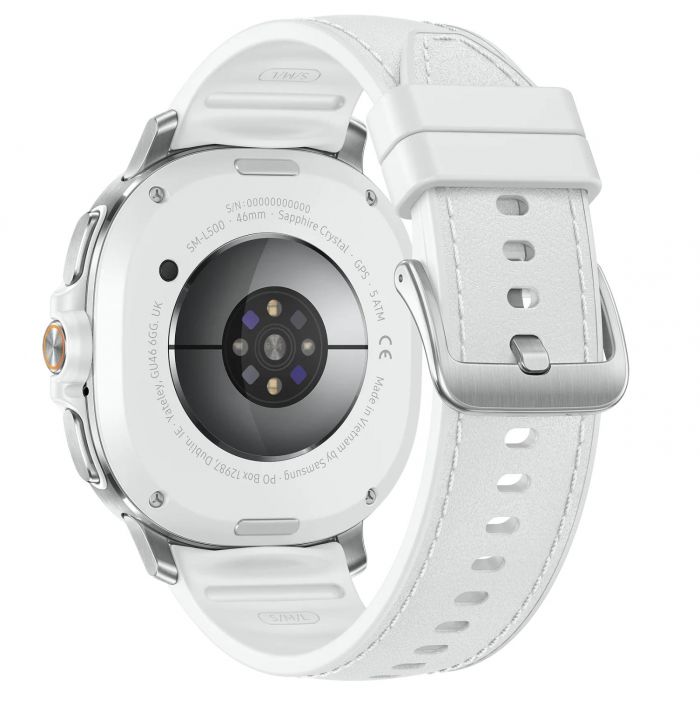 Смарт-годинник Samsung Galaxy Watch 8 Classic 47мм (L500) 1.34", 438x438, sAMOLED, BT 5.3, NFC, 2/64ГБ, білий Смарт-годинник Samsung Galaxy Watch 8 Classic 47мм (L500) 1.34", 438x438, sAMOLED, BT 5.3, NFC, 2/64ГБ, білий