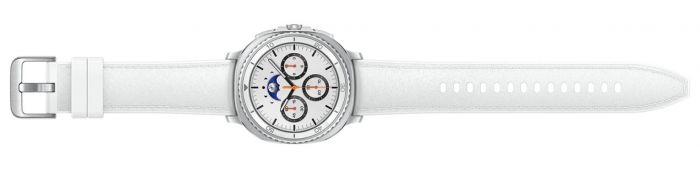 Смарт-годинник Samsung Galaxy Watch 8 Classic 47мм (L500) 1.34", 438x438, sAMOLED, BT 5.3, NFC, 2/64ГБ, білий Смарт-годинник Samsung Galaxy Watch 8 Classic 47мм (L500) 1.34", 438x438, sAMOLED, BT 5.3, NFC, 2/64ГБ, білий