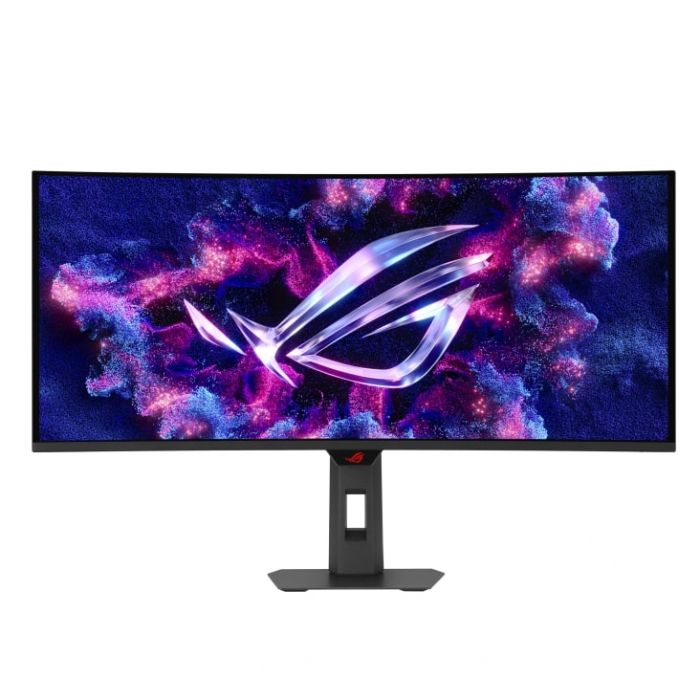 Монітор Asus 34" ROG Strix XG34WCDG 2xHDMI, DP, USB-C, 3xUSB, Audio, QD-OLED, 3440x1440, 21:9, 175Hz, 0.03ms, DCI-P3 99.3%, CURVED, AdaptiveSync, HAS, HDR400 Монітор Asus 34" ROG Strix XG34WCDG 2xHDMI, DP, USB-C, 3xUSB, Audio, QD-OLED, 3440x1440, 21:9, 175Hz, 0.03ms, DCI-P3 99.3%, CURVED, AdaptiveSync, HAS, HDR400