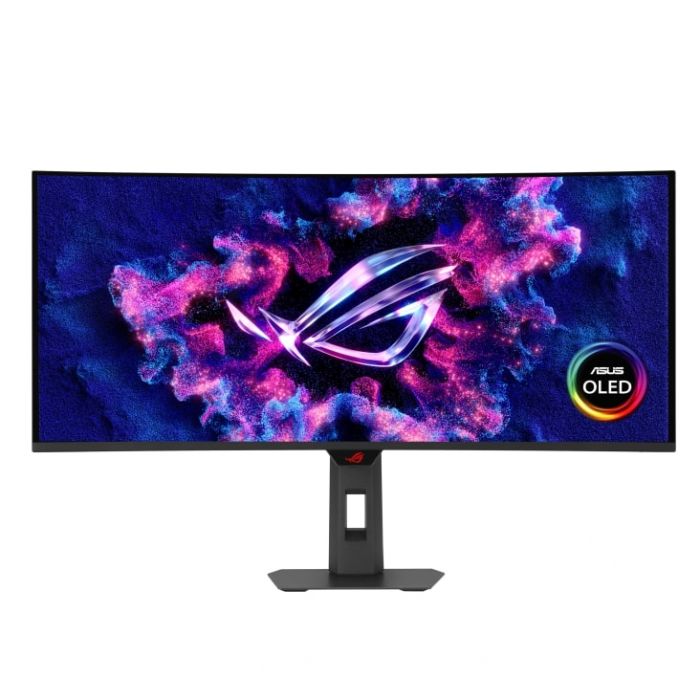 Монітор Asus 34" ROG Strix XG34WCDG 2xHDMI, DP, USB-C, 3xUSB, Audio, QD-OLED, 3440x1440, 21:9, 175Hz, 0.03ms, DCI-P3 99.3%, CURVED, AdaptiveSync, HAS, HDR400 Монітор Asus 34" ROG Strix XG34WCDG 2xHDMI, DP, USB-C, 3xUSB, Audio, QD-OLED, 3440x1440, 21:9, 175Hz, 0.03ms, DCI-P3 99.3%, CURVED, AdaptiveSync, HAS, HDR400