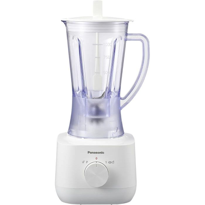 Блендер Panasonic стаціонарний, 450Вт, чаша-1350мл, млин., для спецій, білий