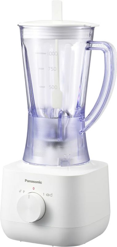 Блендер Panasonic стаціонарний, 450Вт, чаша-1350мл, млин., для спецій, білий