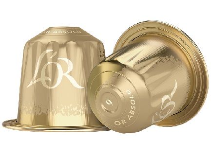 Кава L`OR капсули, Espresso Or Absolu, арабіка, 10шт, Nespresso
