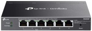 Комутатор TP-LINK ES206GP  6xGE (4xPoE), 65W, WebSmart