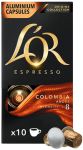 Кава L`OR капсули, Espresso Colombia, арабіка, 10шт, Nespresso