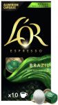 Кава L`OR капсули, Espresso Brazil Origins Collection, арабіка, 10шт, Nespresso