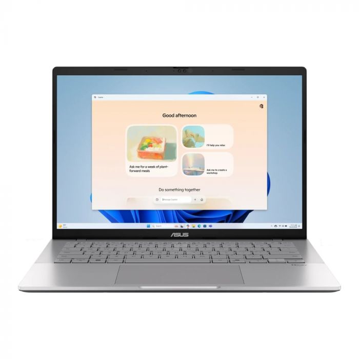 Ноутбук ASUS Vivobook S 14 M3407HA-LY017 14" WUXGA IPS, AMD R5-220, 16GB, F512GB, UMA, NoOS, Сріблястий