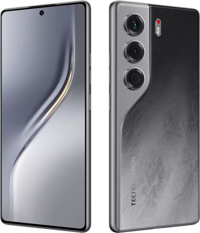 Смартфон TECNO Camon 40 (CM5) 6.78" 8/128ГБ, 2SIM, 5200мА•год, Galaxy Black Смартфон TECNO Camon 40 (CM5) 6.78" 8/128ГБ, 2SIM, 5200мА•год, Galaxy Black