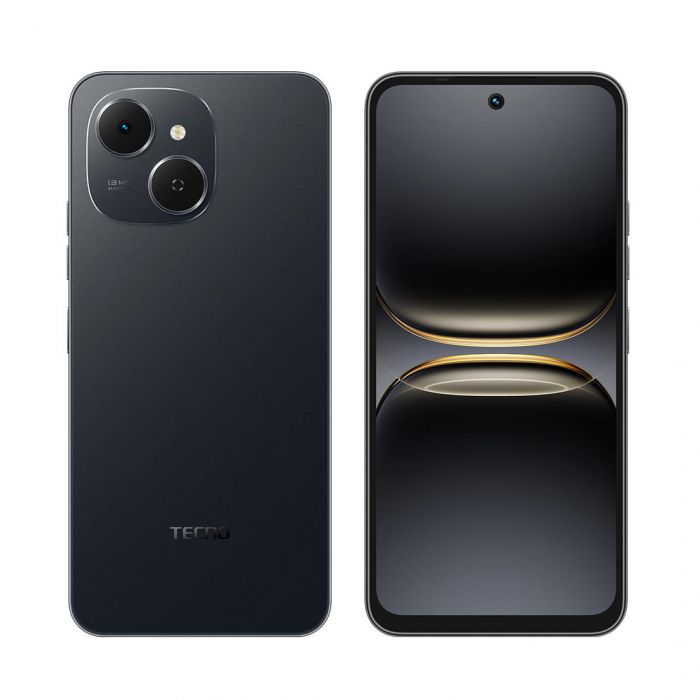 Смартфон TECNO Spark 40C (KM4k) 6.67" 4/128ГБ, 2SIM, 6000мА•год, Ink Black Смартфон TECNO Spark 40C (KM4k) 6.67" 4/128ГБ, 2SIM, 6000мА•год, Ink Black