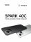 Смартфон TECNO Spark 40C (KM4k) 6.67" 4/128ГБ, 2SIM, 6000мА•год, Ink Black Смартфон TECNO Spark 40C (KM4k) 6.67" 4/128ГБ, 2SIM, 6000мА•год, Ink Black