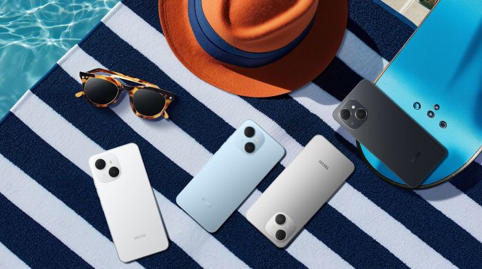 Смартфон TECNO Spark 40C (KM4k) 6.67" 4/128ГБ, 2SIM, 6000мА•год, Veil White Смартфон TECNO Spark 40C (KM4k) 6.67" 4/128ГБ, 2SIM, 6000мА•год, Veil White