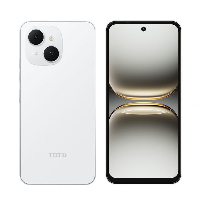 Смартфон TECNO Spark 40C (KM4k) 6.67" 4/128ГБ, 2SIM, 6000мА•год, Veil White Смартфон TECNO Spark 40C (KM4k) 6.67" 4/128ГБ, 2SIM, 6000мА•год, Veil White