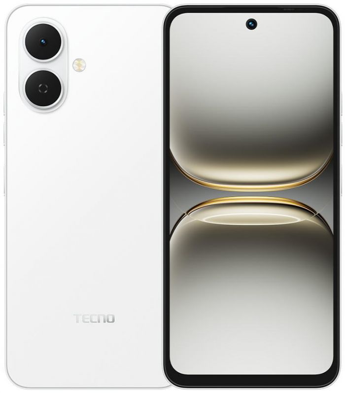 Смартфон TECNO Spark Go 2 (KM4) 6.67" 3/64ГБ, 2SIM, 5000мА•год, Veil White