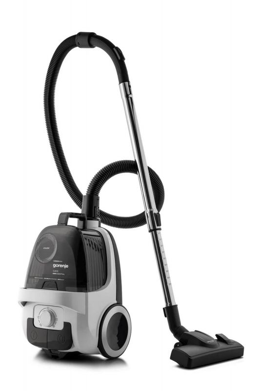 Пилосос Gorenje контейнерний, 800Вт, конт пил -3.3л, HEPA, телескоп трубка, сенсорне упр, білий