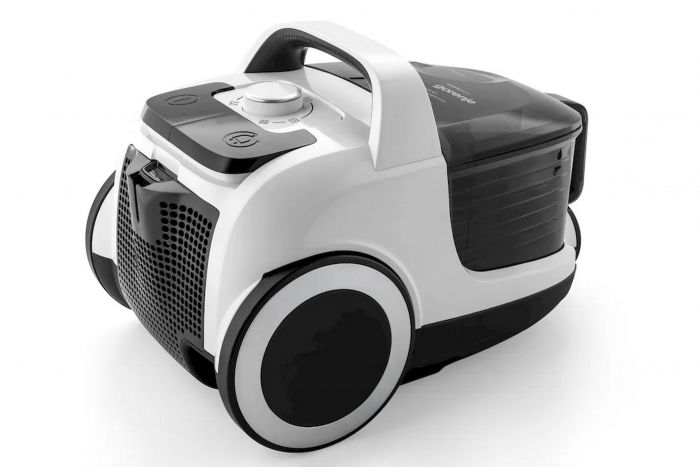 Пилосос Gorenje контейнерний, 800Вт, конт пил -3.3л, HEPA, телескоп трубка, сенсорне упр, білий