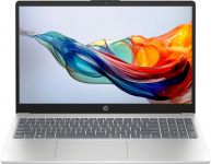 Ноутбук HP 15-fc0175ua 15.6" FHD IPS AG, AMD R5-5625U, 16GB, F512GB, UMA, DOS, сріблястий