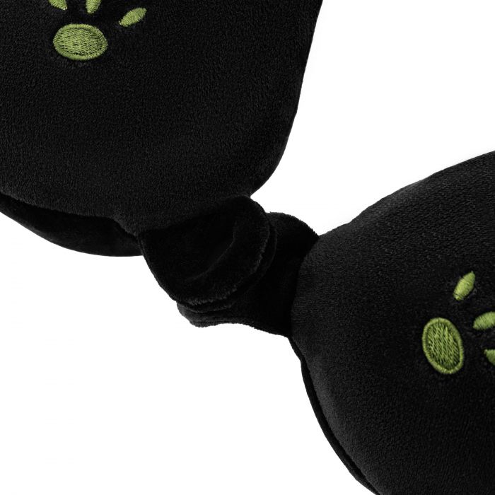 Подушка для шиї ARDESTO Travel Black Cat 30х30см, поліуретанова піна, чорний