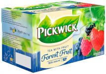 Чай Pickwick G чорний аромат. зі шматоч лісових ягід 30г(20x1.5г) x12 НП