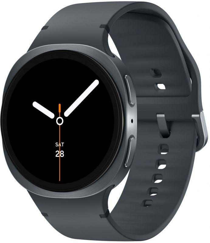 Смарт-годинник Samsung Galaxy Watch 8 44мм (L330) 1.47", 480x480, sAMOLED, BT 5.3, NFC, 2/32ГБ, сірий Смарт-годинник Samsung Galaxy Watch 8 44мм (L330) 1.47", 480x480, sAMOLED, BT 5.3, NFC, 2/32ГБ, сірий