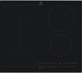 Варильна поверхня Electrolux індукційна, 60см, розширена зона, Hob2Hood, чорний матовий